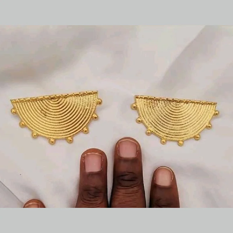 Unlock Unbeatable Jewelry Deals Before They’Re Gone Manath Jewels Gold Plated Matte Finish Korean Style Stud Earrings Unlock Unbeatable Jewelry Deals Before They’Re Gone Manath Jewels Gold Plated Matte Finish Korean Style Stud Earrings