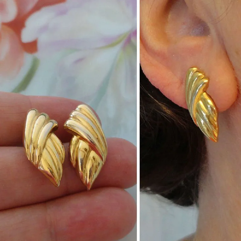 Buy More, Save More On Stunning Jewelry Pieces Manath Jewels Gold Plated Matte Finish Korean Style Stud Earrings Buy More, Save More On Stunning Jewelry Pieces Manath Jewels Gold Plated Matte Finish Korean Style Stud Earrings