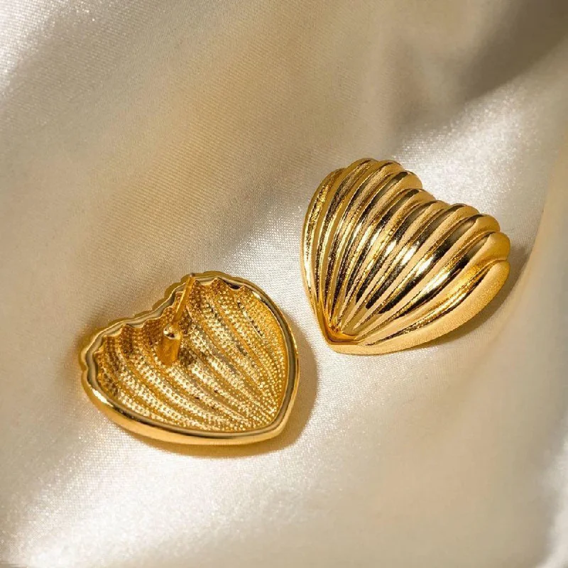 Exclusive Jewelry Markdowns – Limited-Time Offer Manath Jewels Gold Plated Matte Finish Korean Style Stud Earrings Exclusive Jewelry Markdowns – Limited-Time Offer Manath Jewels Gold Plated Matte Finish Korean Style Stud Earrings