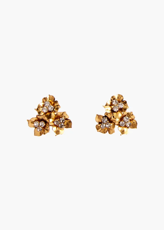 Premium Jewelry Now Available At Special Discounts Maye Stud Earrings -- Gold
