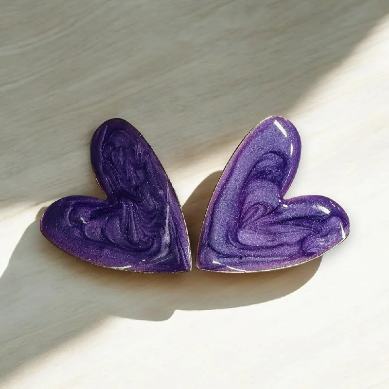 Elegant Jewelry Styles At Budget-Friendly Prices MD Art Heart Shape Stud Earrings