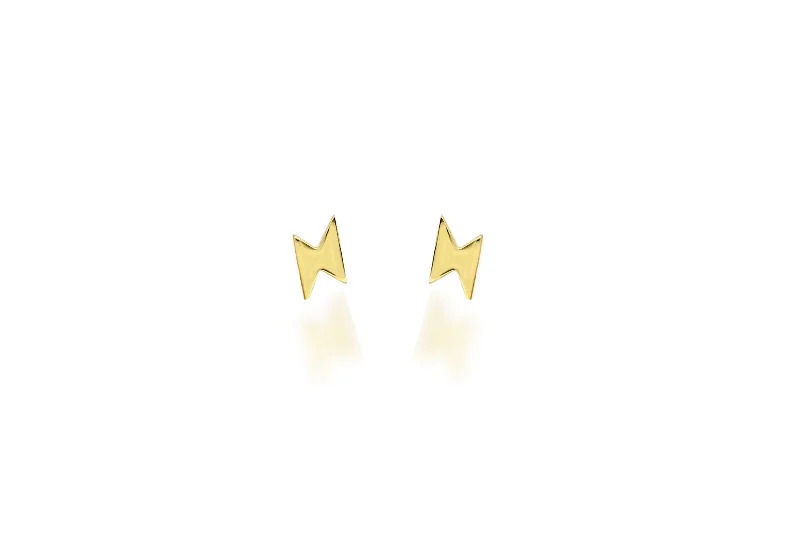 Save On Luxury Jewelry Pieces – Limited-Time Offers Rachel Reid Mini Gold Lightning Bolt Stud Earrings Save On Luxury Jewelry Pieces – Limited-Time Offers Rachel Reid Mini Gold Lightning Bolt Stud Earrings