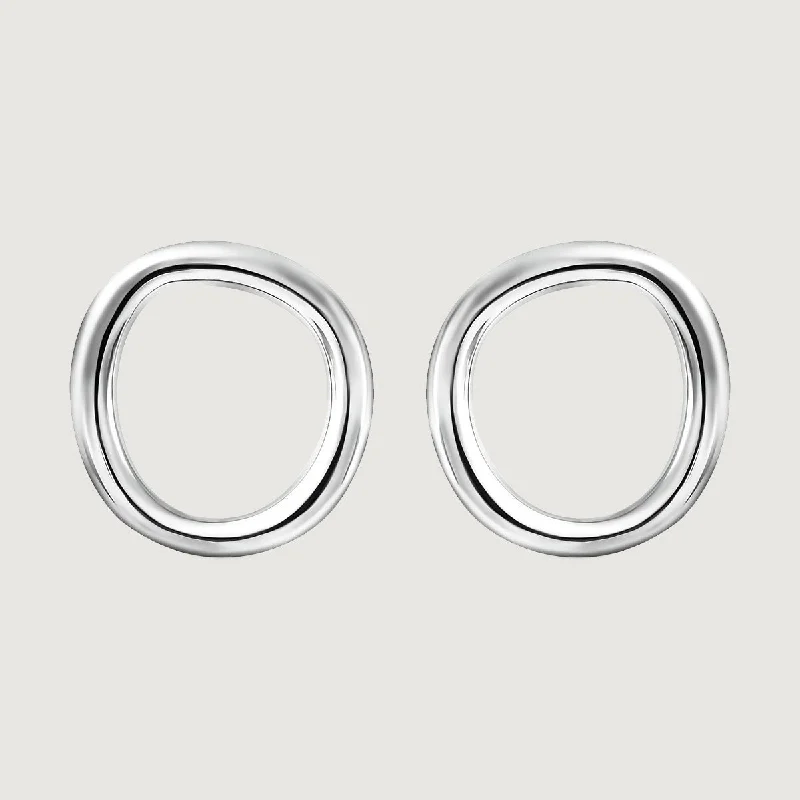 Premium Jewelry At Promotional Prices – Shine Today Molto Round Stud Earrings