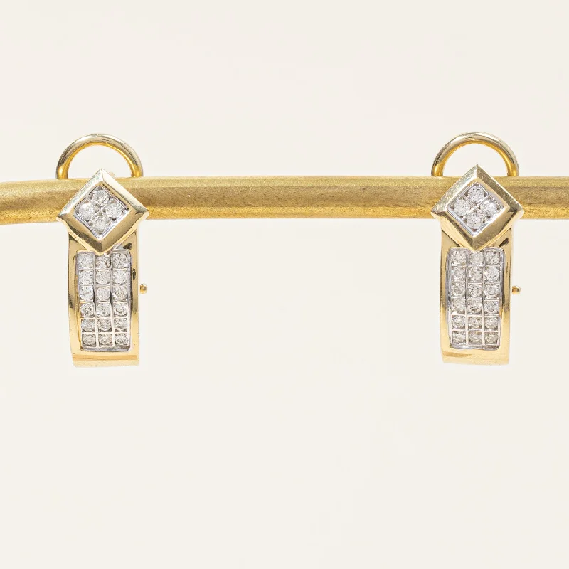 Shop Modern Jewelry Collections With Exclusive Discounts Pave Set Diamond Earrings | 0.40ctw |