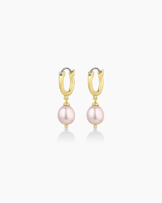 Everyday Jewelry Essentials Now On Sale Pink Pearl Huggies