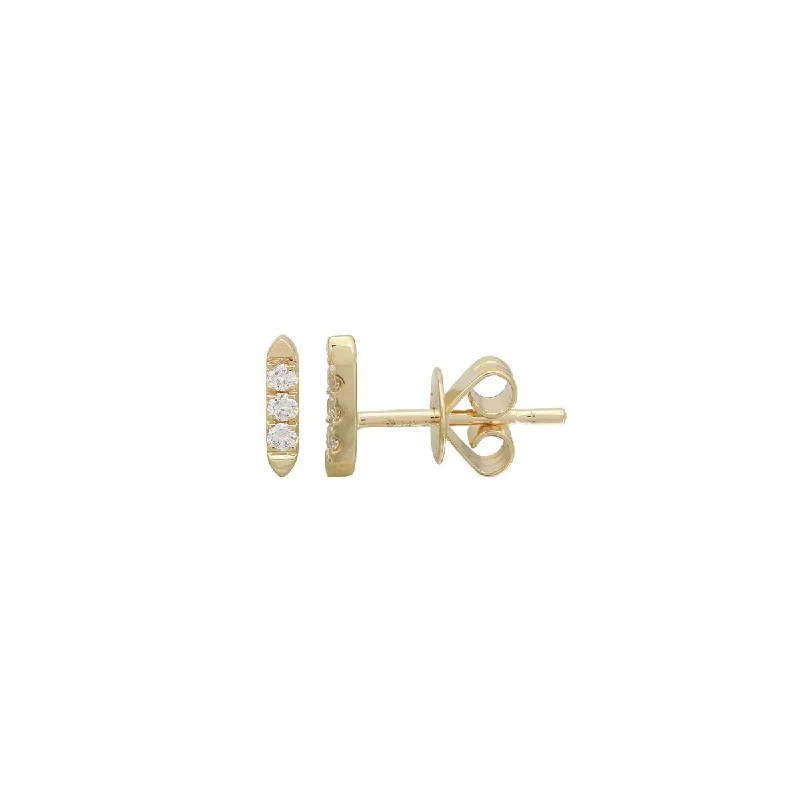 Your Dream Jewelry At Dream Prices Pointed Bar Stud Earrings