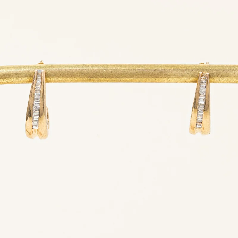 Exclusive Jewelry Bundles At Discounted Rates Diamond Half Hoop Earrings | 0.20ctw |