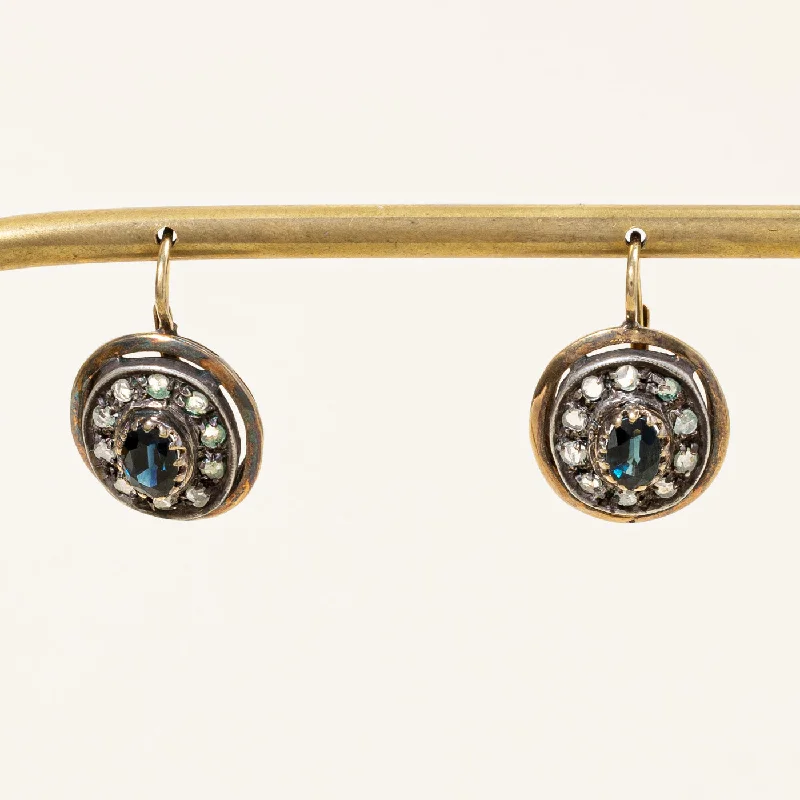 Breathtaking Jewelry At Limited-Time Savings Italian Sapphire & Diamond Earrings | 2.00ctw, 0.55ctw |