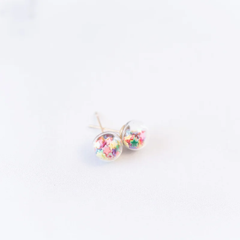 Special Sale On Handcrafted Jewelry – Shop Today Rainbow | Mini Star Confetti Stud Earrings Special Sale On Handcrafted Jewelry – Shop Today Rainbow | Mini Star Confetti Stud Earrings