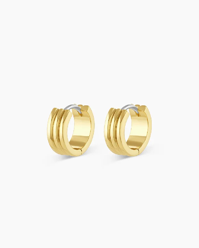 Luxury Handcrafted Jewelry For Elegant Looks Reed Hoops