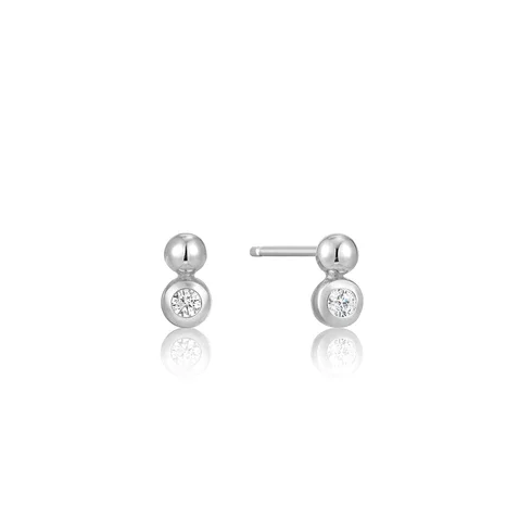Don't Miss Our Biggest Jewelry Sale Of The Season Silver Orb Sparkle Stud Earrings