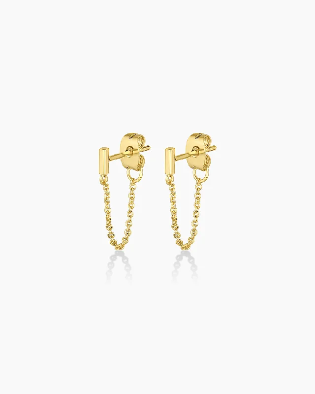 Sparkle More For Less – Jewelry Sale Happening Now Tatum Chain Huggies