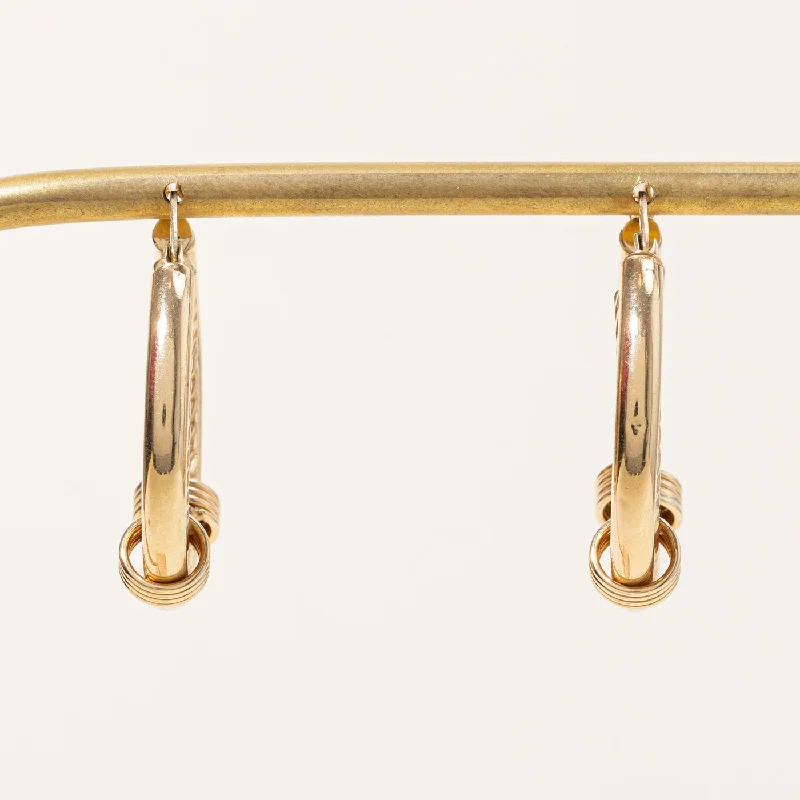 Timeless Jewelry At Special Discount Rates Textured Gold Hoops