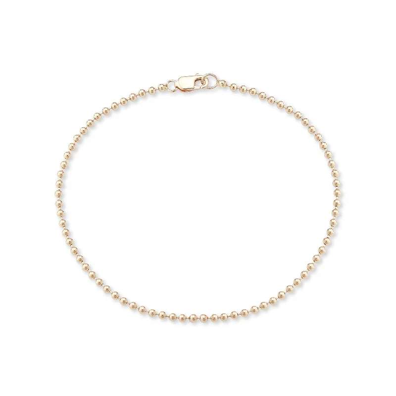 The Ultimate Jewelry Sale – Exclusive Styles At Great Prices 14kt 2mm Ball Chain Bracelet The Ultimate Jewelry Sale – Exclusive Styles At Great Prices 14kt 2mm Ball Chain Bracelet