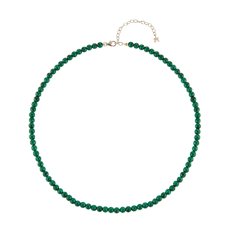 Limited-Time Jewelry Discounts – Shine Without The Splurge 14kt 4mm Malachite Beaded Bracelet Limited-Time Jewelry Discounts – Shine Without The Splurge 14kt 4mm Malachite Beaded Bracelet