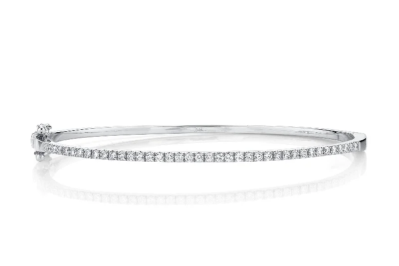 Elegant Jewelry At Unbeatable Prices – Shop Today Shy Creation Single Row Diamond Bangle Bracelet