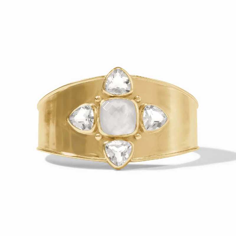 Affordable Gold-Plated Jewelry For Modern Fashion Aquitaine Cuff