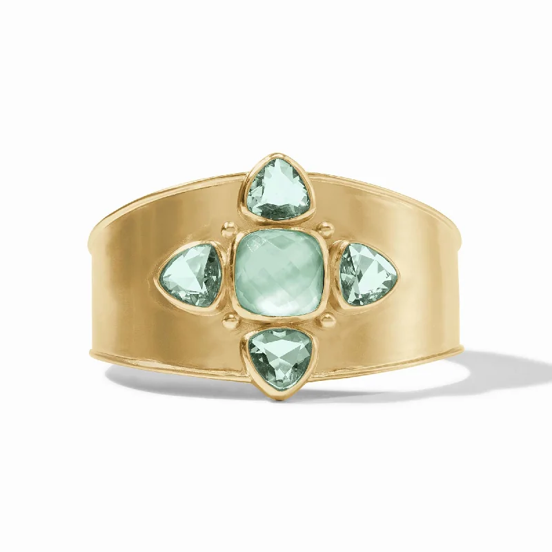 Iridescent Aquamarine Blue