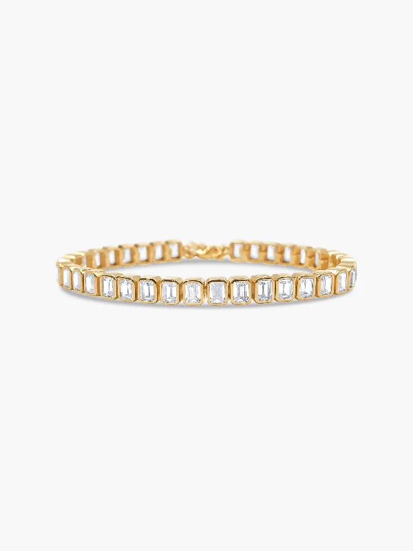 Unmissable Jewelry Clearance – Final Reductions Baguette Bezel Tennis Bracelet