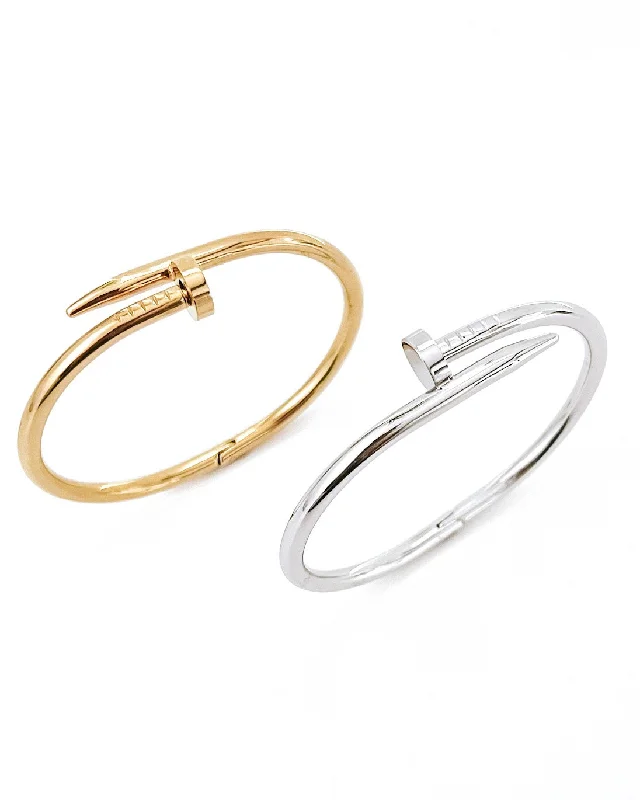 High-End Sparkle, Low-End Prices – Shop Now Beretta Nail Bangle || Choose Color
