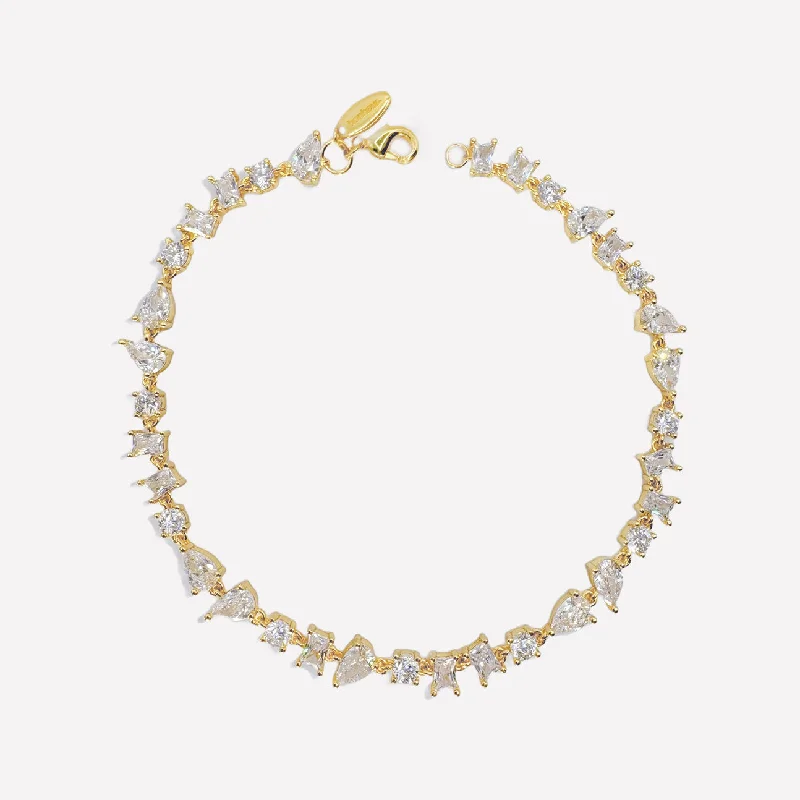 Exclusive Jewelry Offers – Sparkle For Less Corrine Cluster Tennis Bracelet