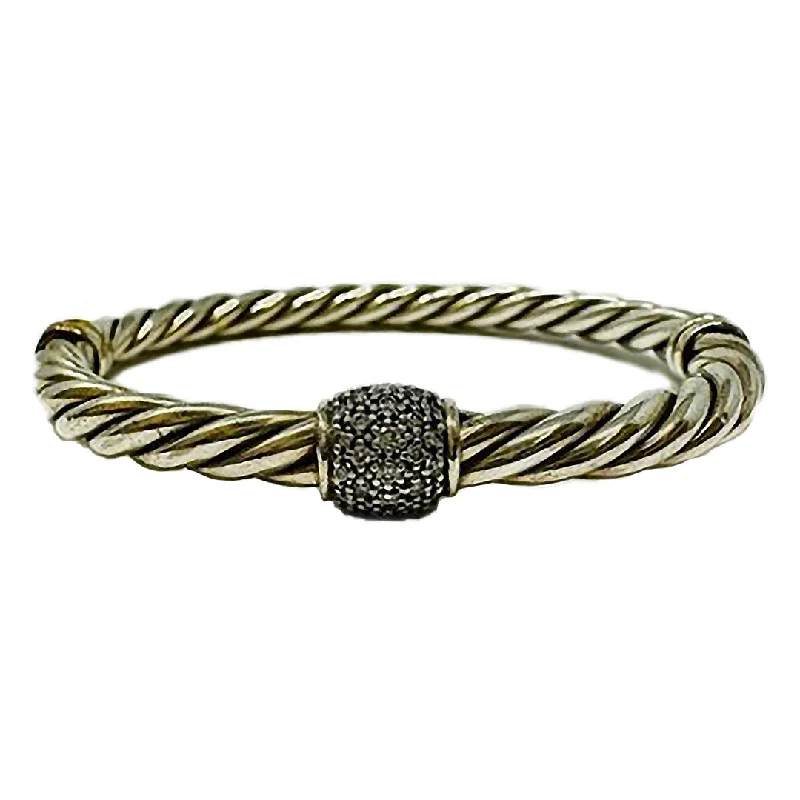 Stunning Jewelry At A Fraction Of The Price David Yurman Diamond Metro Cable Bracelet Stunning Jewelry At A Fraction Of The Price David Yurman Diamond Metro Cable Bracelet