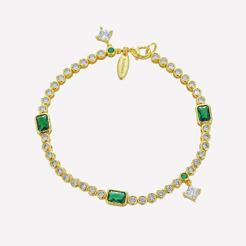 Flash Sale On Stunning Jewelry – Don't Miss Out Eugenié Crystal Tennis Bracelet