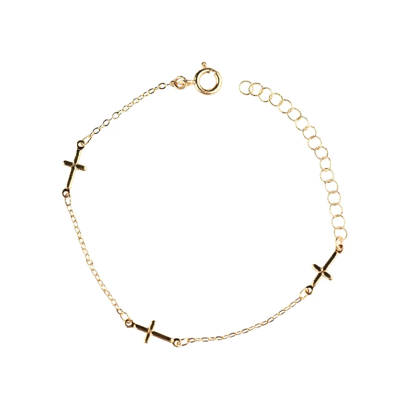 Final Call – Shop Exquisite Jewelry Before It's Gone Gold Cross Bracelet