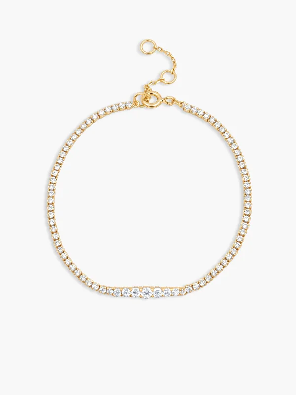 Trending Jewelry Styles Now At Limited-Time Discounts Graduated Tennis Bracelet