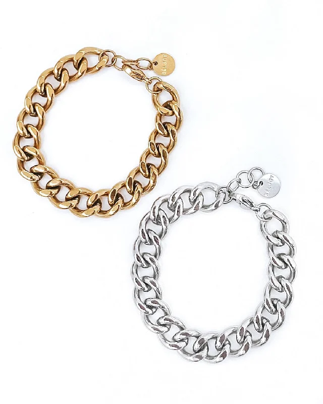 Your Perfect Accessory Now At The Best Price Heath Cuban Chain Bracelet || Choose Color