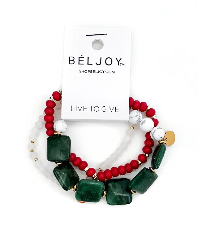 Unmissable Jewelry Sale – Shop Before It's Too Late Holiday Bracelet Stack || 3 Styles