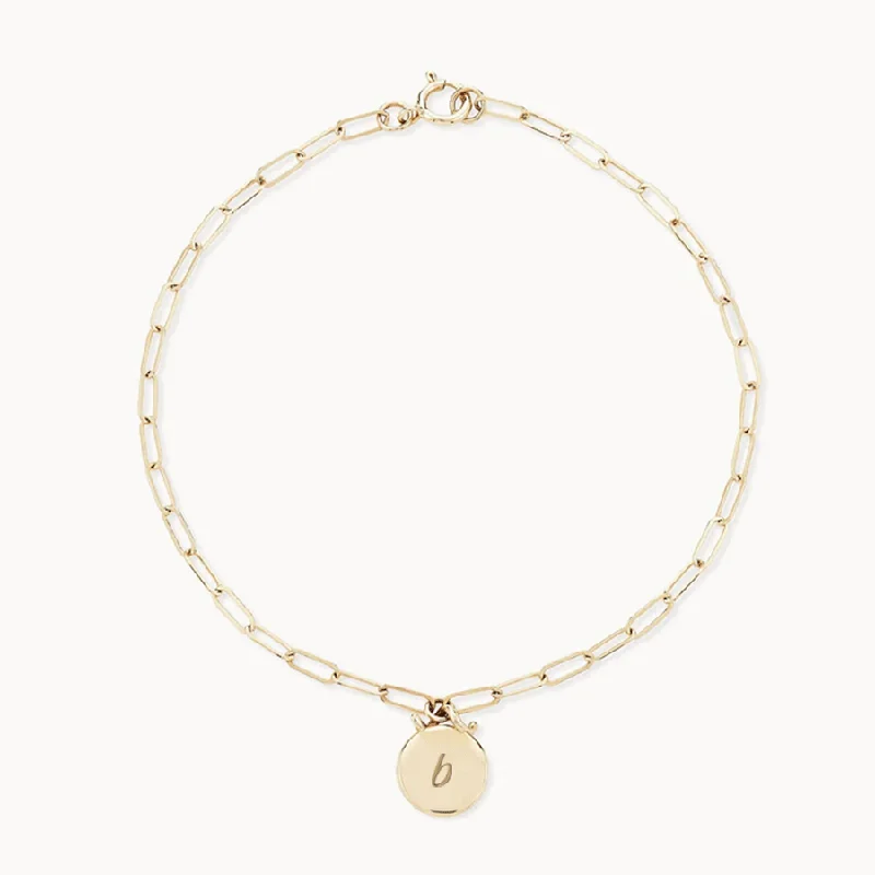 Seasonal Jewelry Sale – Upgrade Your Style Today Imprint forest bracelet - 14k gold, engravable