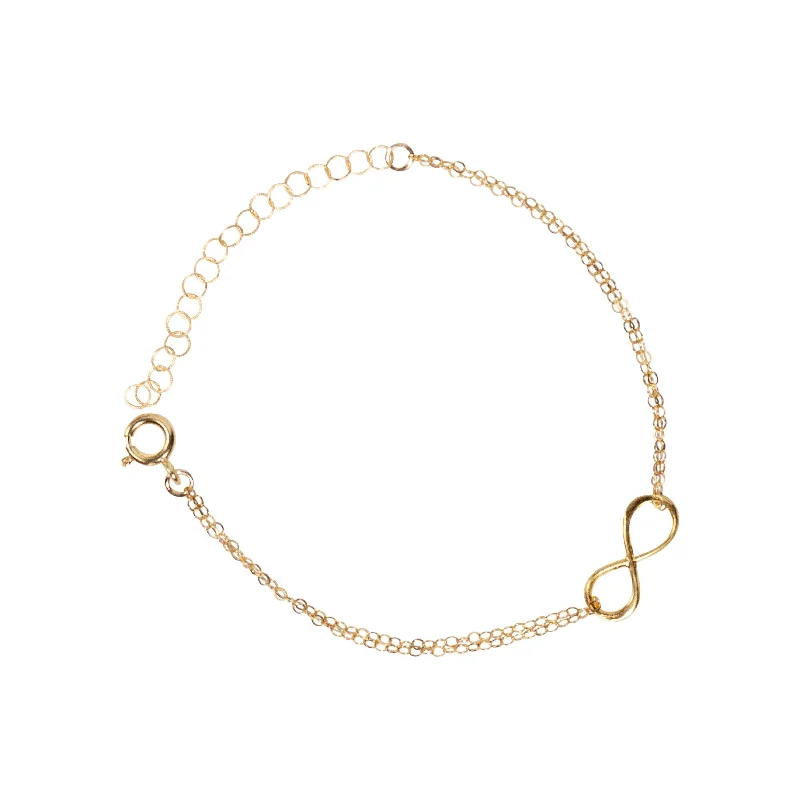Get The Sparkle You Love At Prices You Adore Infinity Bracelet in Gold