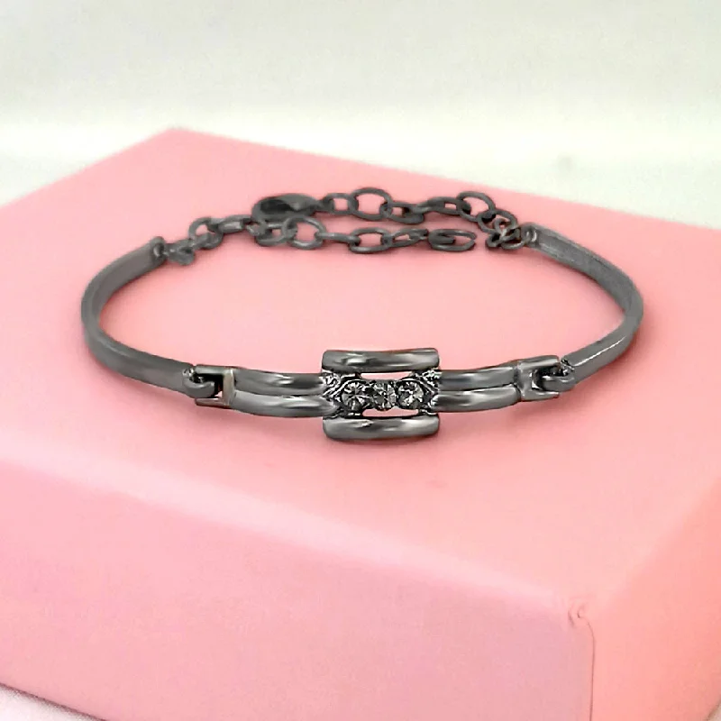Sparkle On A Budget – Fine Jewelry For Less Kriaa Black Plated Austrian Stone Bracelet - 1400554 Sparkle On A Budget – Fine Jewelry For Less Kriaa Black Plated Austrian Stone Bracelet - 1400554