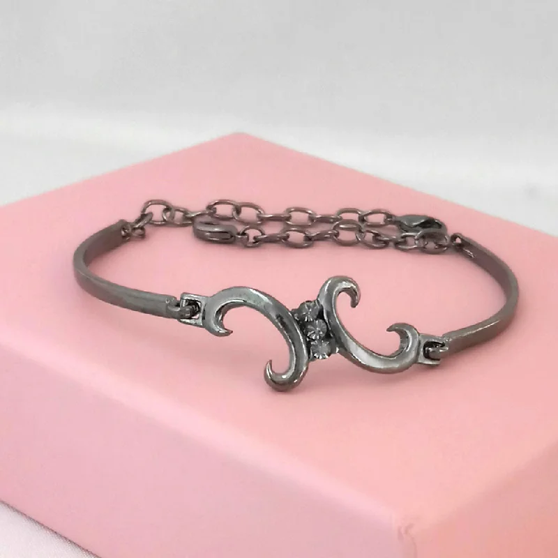 The Ultimate Jewelry Sale – Shop Premium Styles Kriaa Black Plated Austrian Stone Bracelet - 1400555 The Ultimate Jewelry Sale – Shop Premium Styles Kriaa Black Plated Austrian Stone Bracelet - 1400555
