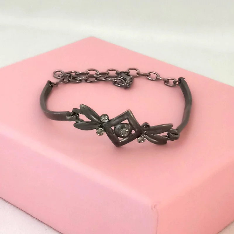 High-End Sparkle, Low-End Prices – Jewelry Sale Live Kriaa Black Plated Austrian Stone Bracelet - 1400556 High-End Sparkle, Low-End Prices – Jewelry Sale Live Kriaa Black Plated Austrian Stone Bracelet - 1400556