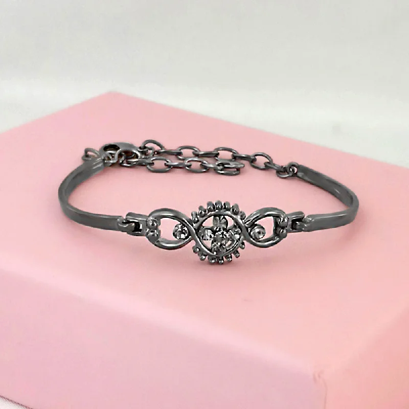 Classic And Modern Jewelry Styles On Sale Kriaa Black Plated Austrian Stone Bracelet - 1400557 Classic And Modern Jewelry Styles On Sale Kriaa Black Plated Austrian Stone Bracelet - 1400557
