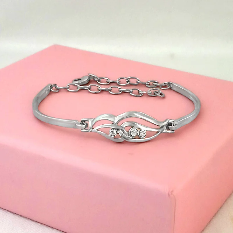 Shop Fine Jewelry With Amazing Deals Kriaa Silver Plated Austrian Stone Bracelet - 1400561 Shop Fine Jewelry With Amazing Deals Kriaa Silver Plated Austrian Stone Bracelet - 1400561