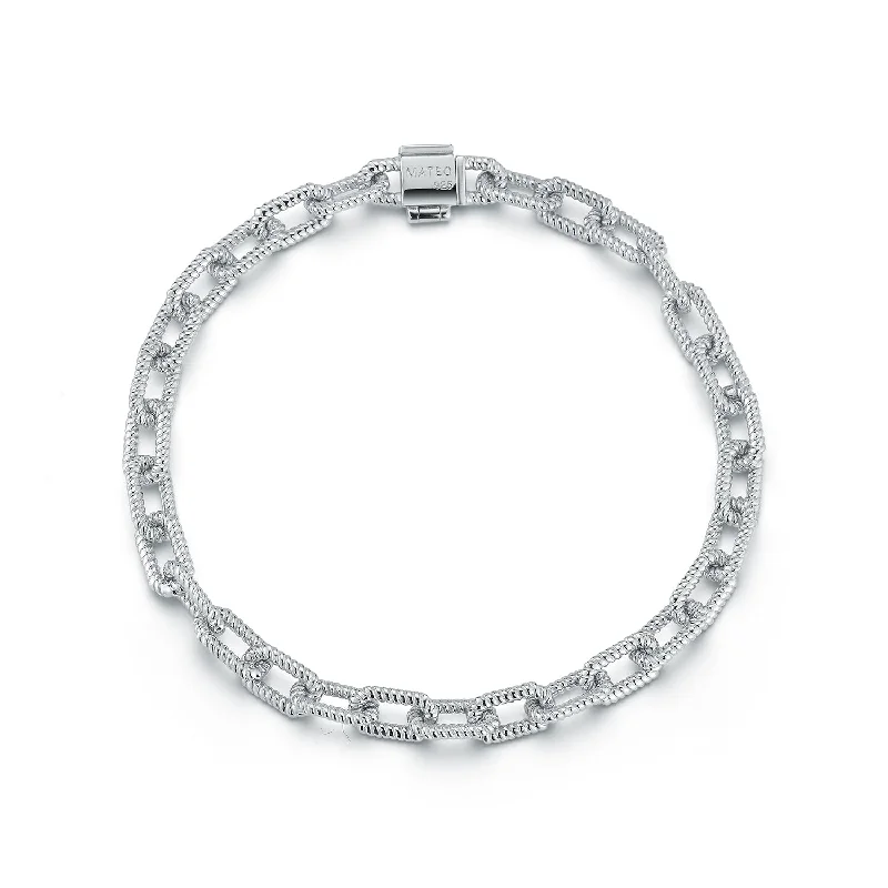 Breathtaking Jewelry At Limited-Time Savings Lock Link Bracelet