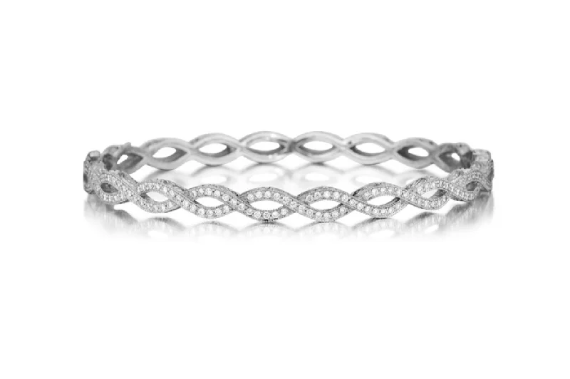 Premium Jewelry, Premium Discounts – Act Fast Penny Preville Infinity Bangle Bracelet