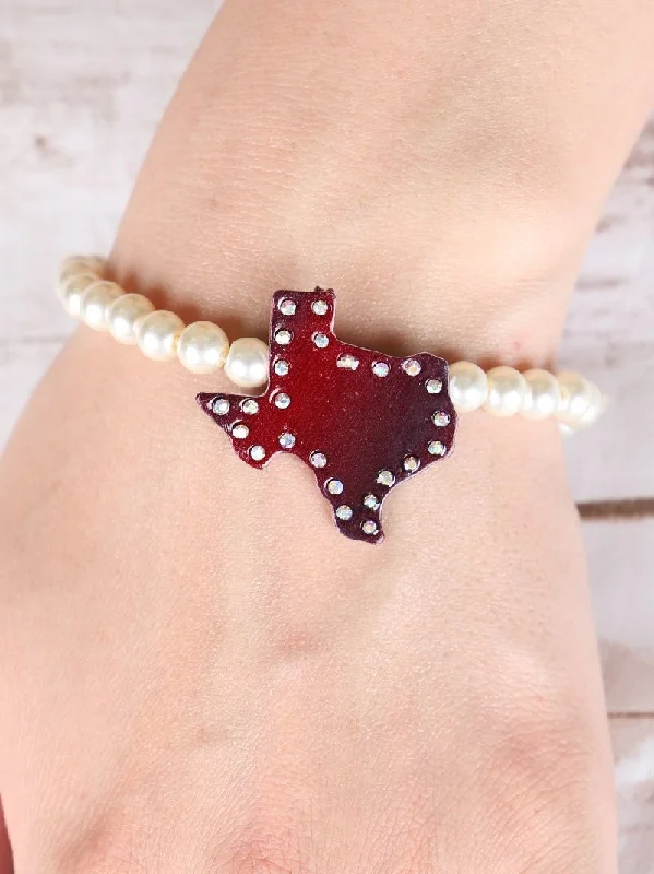 Jewelry Deals That Outshine The Rest Red & Black Ombre Texas Bracelet with AB Crystals Jewelry Deals That Outshine The Rest Red & Black Ombre Texas Bracelet with AB Crystals