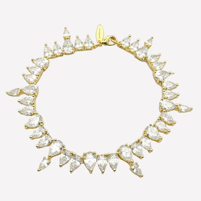 Seasonal Jewelry Deals – Elevate Your Style Roxane Pear-Shaped Tennis Bracelet