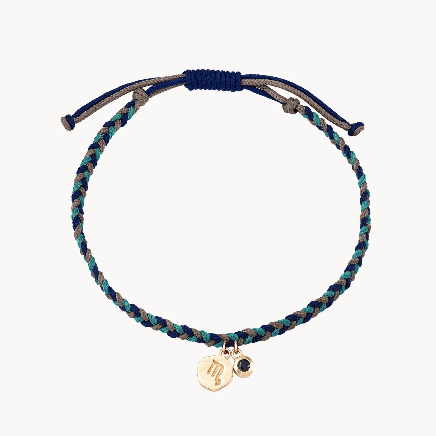 Jewelry Clearance Event – Stock Up Before It's Over scorpio zodiac water element cord bracelet - 10k yellow gold, blue sapphire, cord Jewelry Clearance Event – Stock Up Before It's Over scorpio zodiac water element cord bracelet - 10k yellow gold, blue sapphire, cord