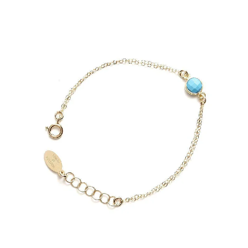 Personalized Jewelry At Special Discount Rates Gemstone Bracelet in Turquoise