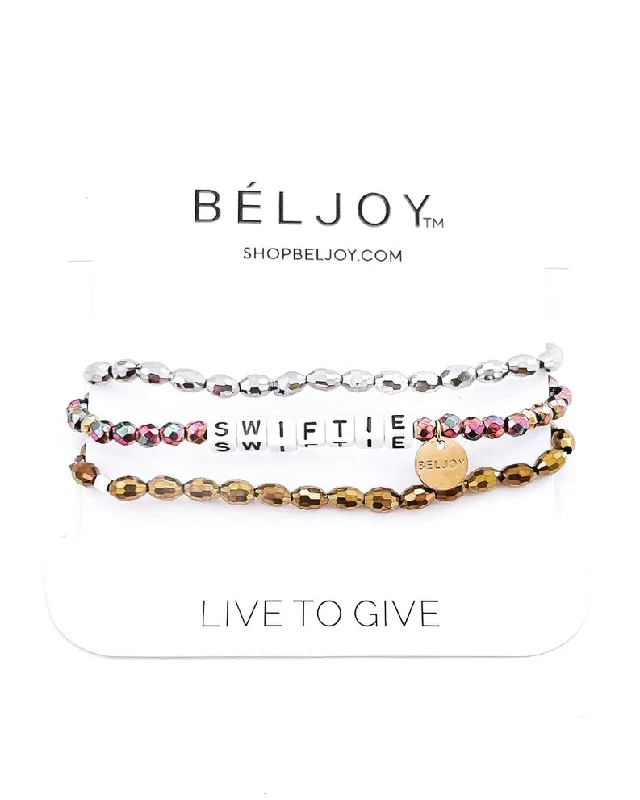 Limited-Time Jewelry Sale – Don't Miss Out On Dazzling Discounts Swiftie Metallic Bracelet Stack Limited-Time Jewelry Sale – Don't Miss Out On Dazzling Discounts Swiftie Metallic Bracelet Stack