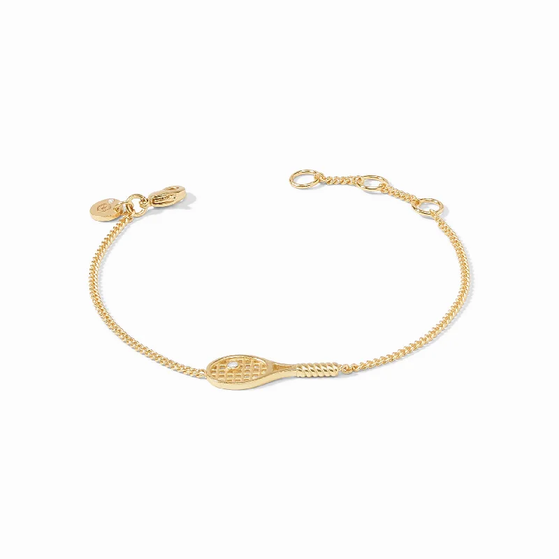 Luxury Meets Affordability – Jewelry Sale Now Live Tennis Racquet Delicate Bracelet