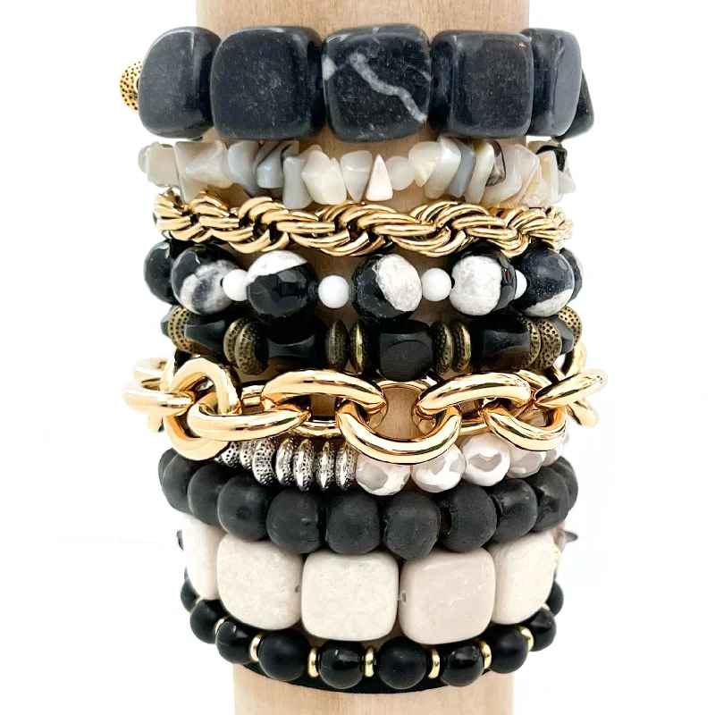 Handcrafted Jewelry Sale – Unique Designs At Low Prices Black Mix Bracelet Collection Handcrafted Jewelry Sale – Unique Designs At Low Prices Black Mix Bracelet Collection