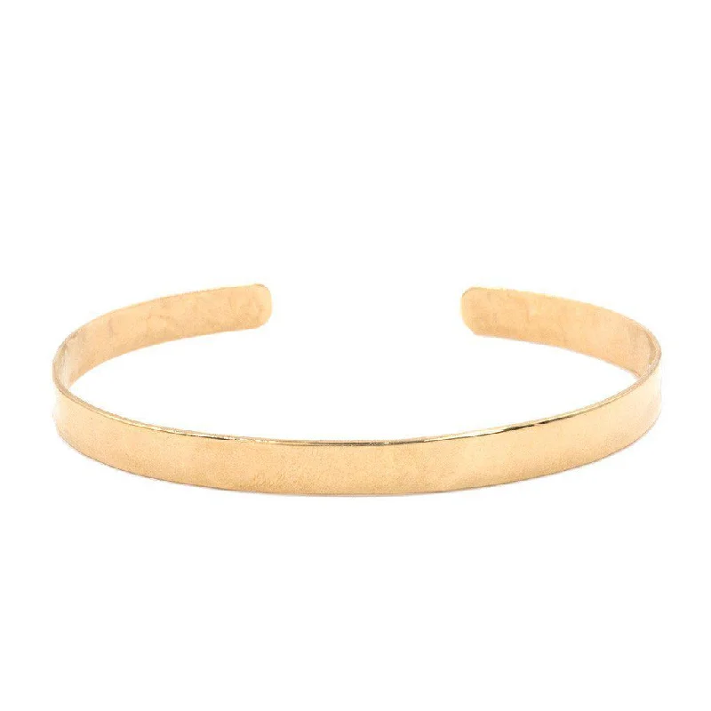 Sparkle In Style With Our Best Jewelry Deals Thin Polished Cuff in Gold