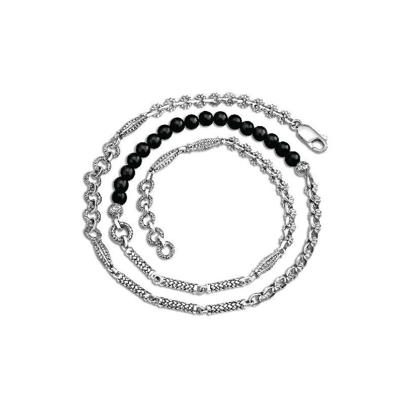 Accessorize For Less – Luxury Jewelry At Affordable Prices Wrap-around Beaded Bracelet for Him Accessorize For Less – Luxury Jewelry At Affordable Prices Wrap-around Beaded Bracelet for Him