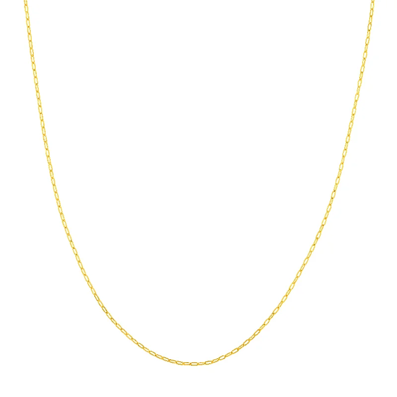 Dazzling Deals On Necklaces, Bracelets, And More 1.30mm Paper Clip Chain